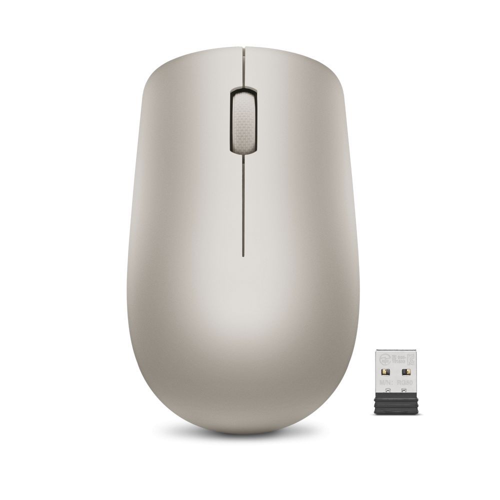 Lenovo 530 Wireless Mouse Almond