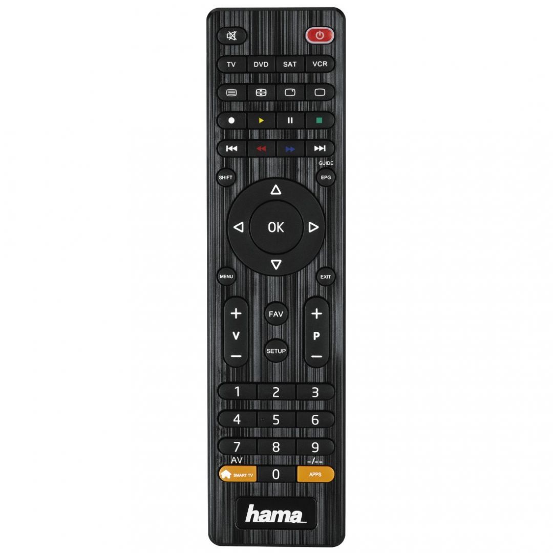 Hama 4IN1 Univerzális Távirányító Black Hama 4IN1 Univerzális Távirányító Black