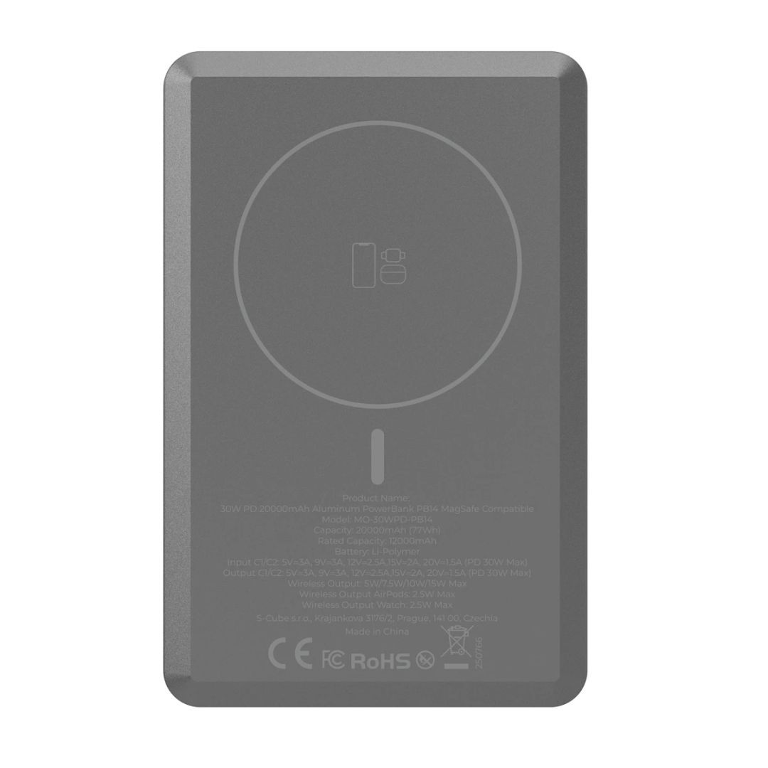 Mobile Origin 20000mAh PowerBank Grey