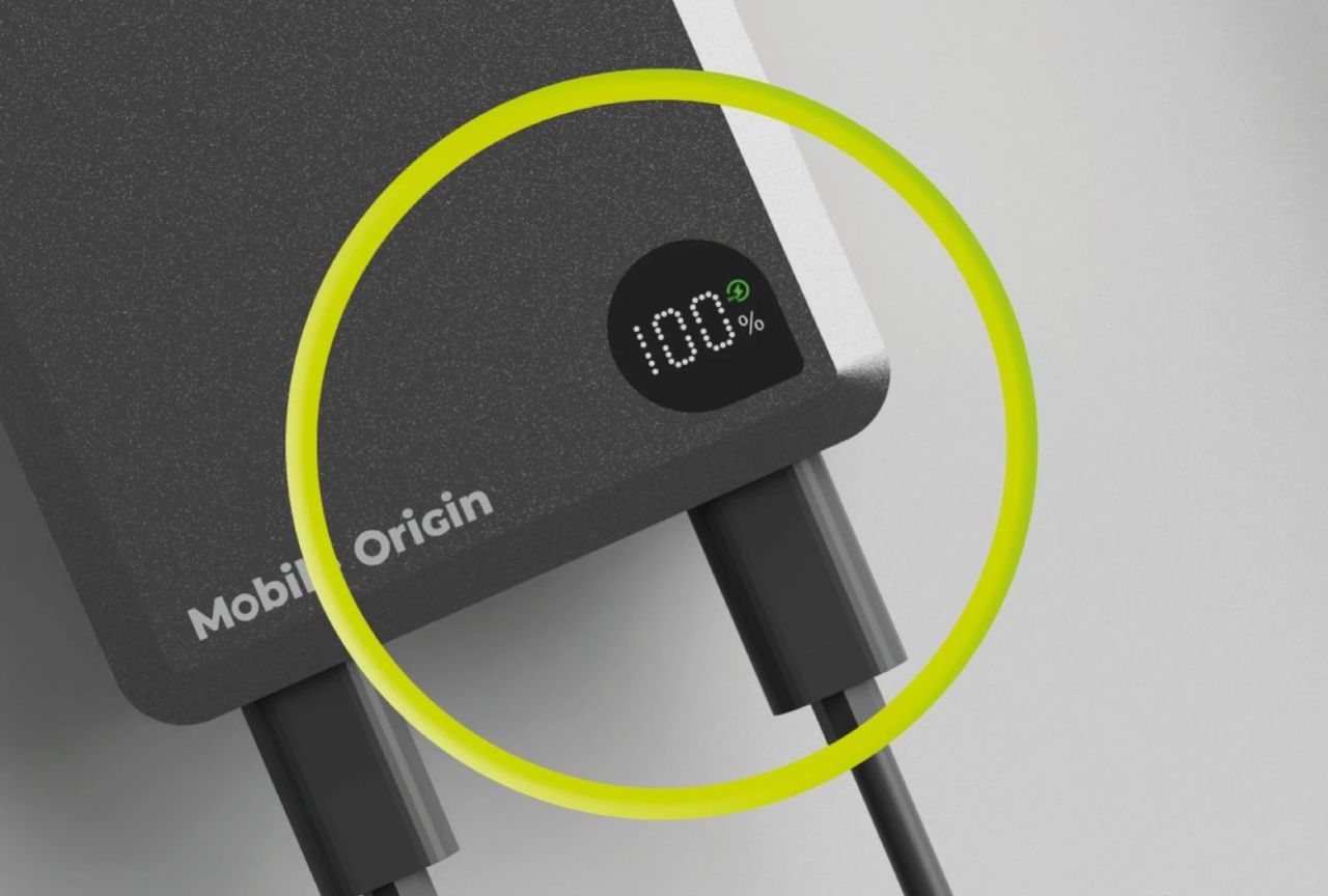 Mobile Origin 20000mAh PowerBank Grey