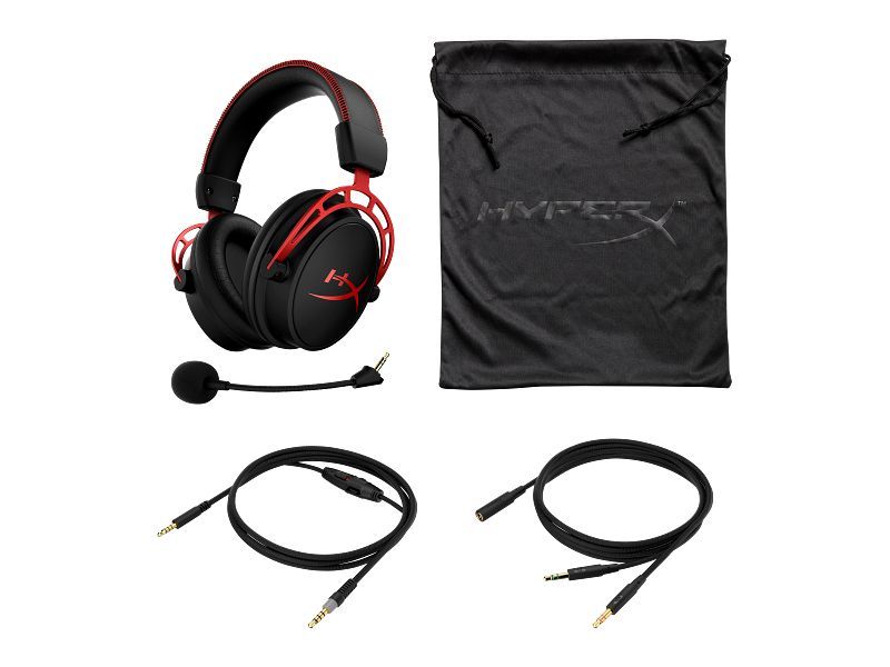 HP HyperX Cloud Alpha Gaming headset Black/Red HP HyperX Cloud Alpha Gaming headset Black/Red