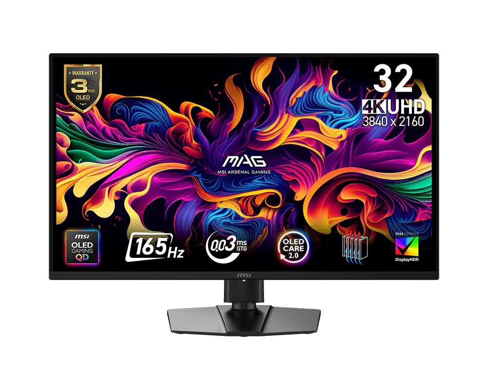 Msi 31,5" MAG 322UP QD-OLED E16 QD-OLED