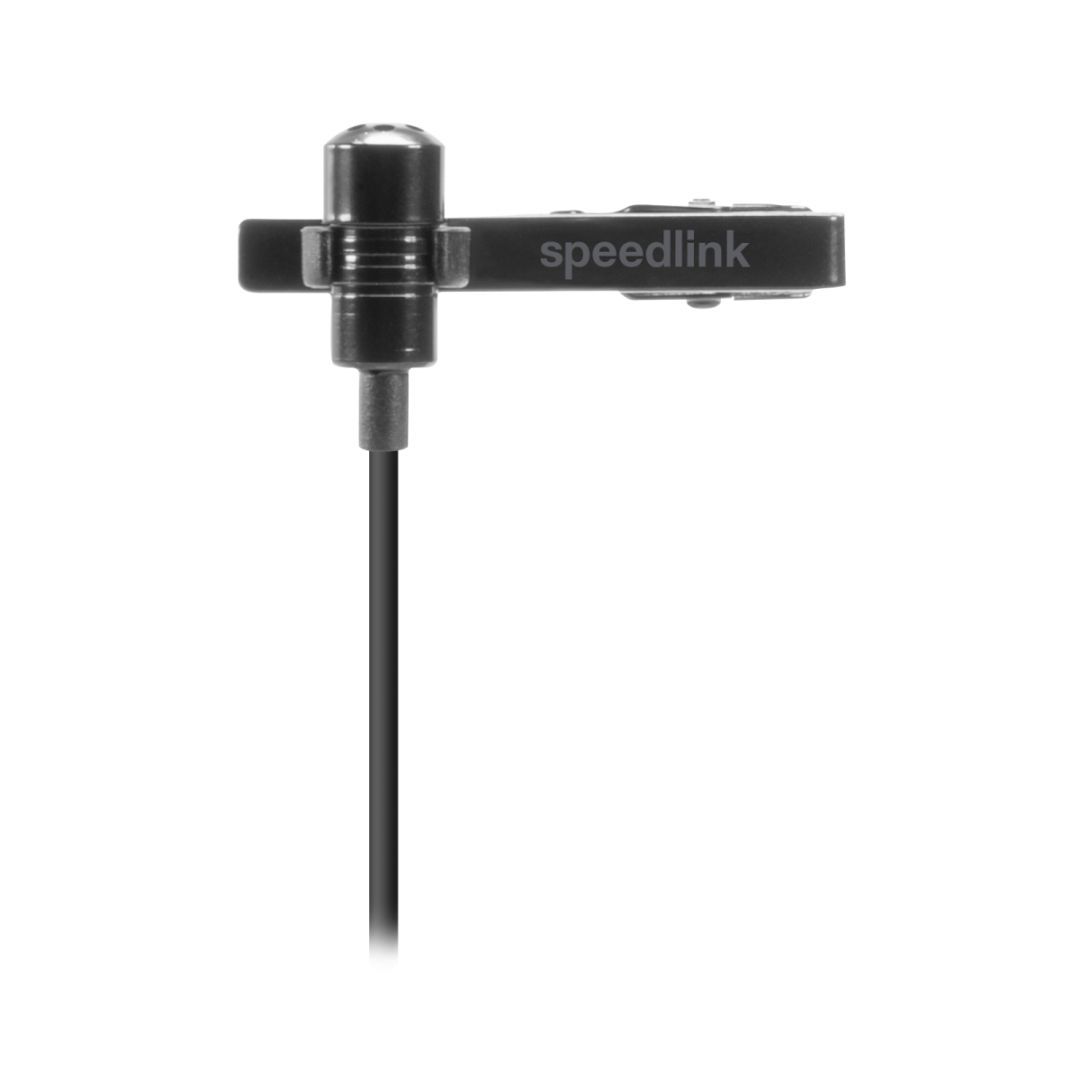 Speedlink SPES Clip-On Microphone Black Speedlink SPES Clip-On Microphone Black