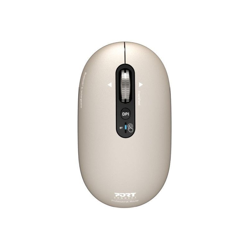 Port Designs Pure MAC Wireless Bluetooth Mouse Beige Perle