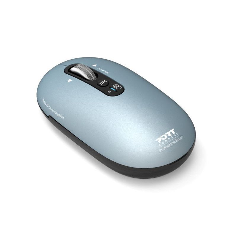 Port Designs Pure MAC Wireless Bluetooth Mouse Pastel Blue Port Designs Pure MAC Wireless Bluetooth Mouse Pastel Blue