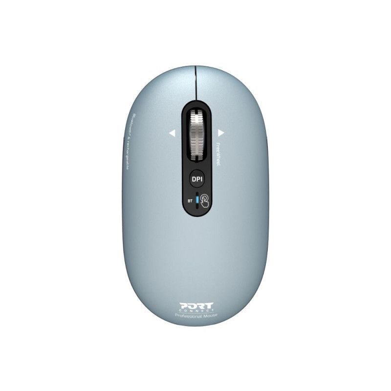 Port Designs Pure MAC Wireless Bluetooth Mouse Pastel Blue Port Designs Pure MAC Wireless Bluetooth Mouse Pastel Blue