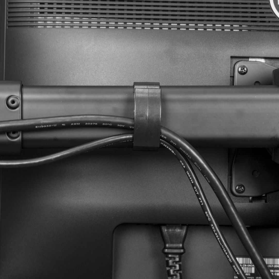 Startech Desk Mount Triple Monitor Arm 27" Black