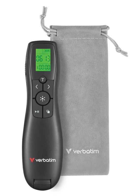 Verbatim Keynote Wireless Presenter with LCD display Verbatim Keynote Wireless Presenter with LCD display