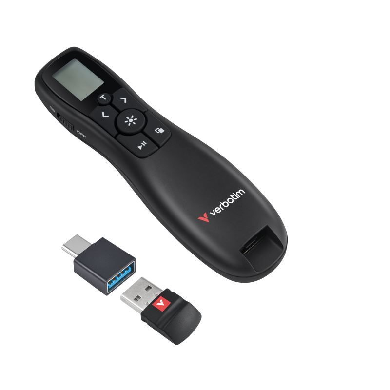 Verbatim Keynote Wireless Presenter with LCD display Verbatim Keynote Wireless Presenter with LCD display