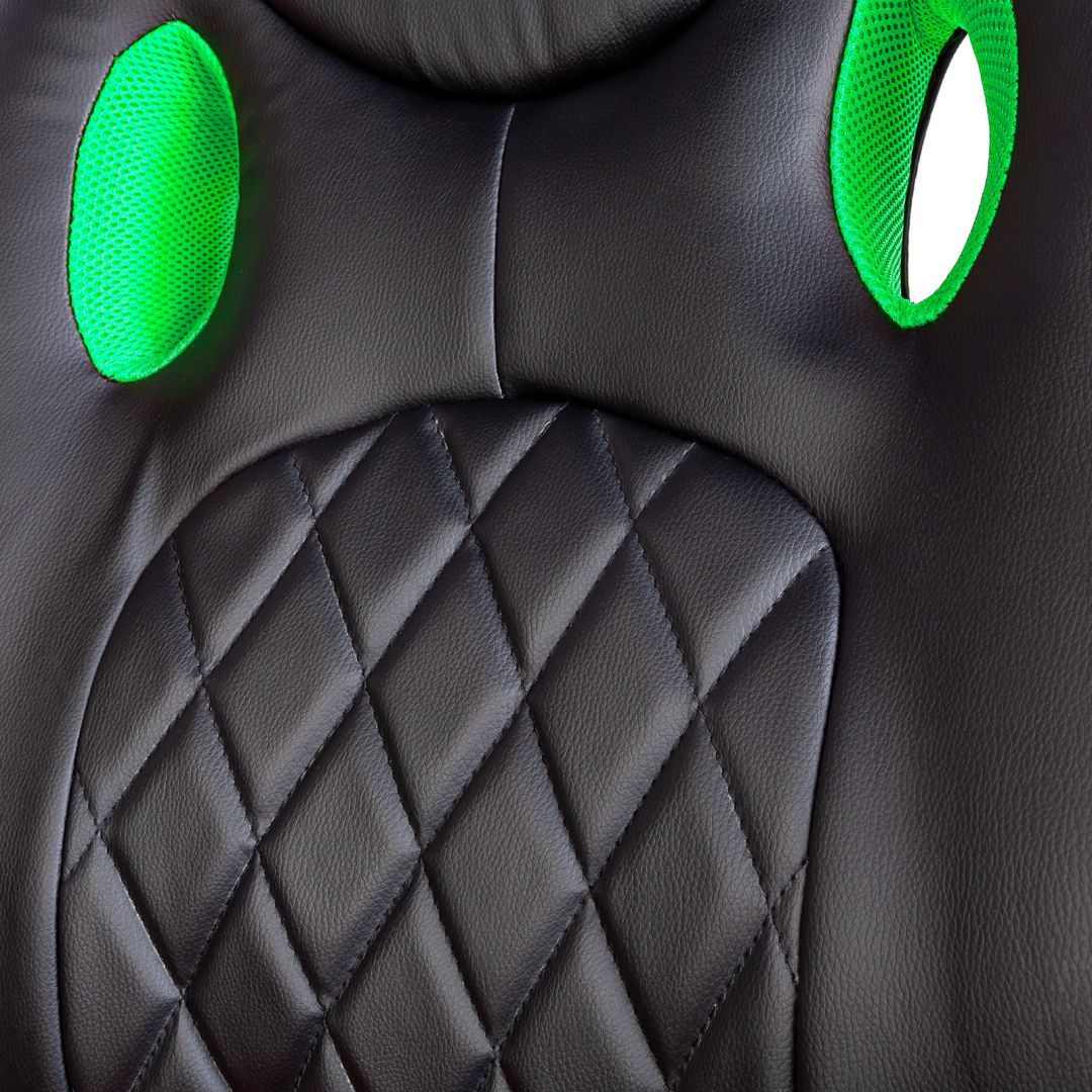 Delight BMD1116GR Gaming Chair Black/Green Delight BMD1116GR Gaming Chair Black/Green