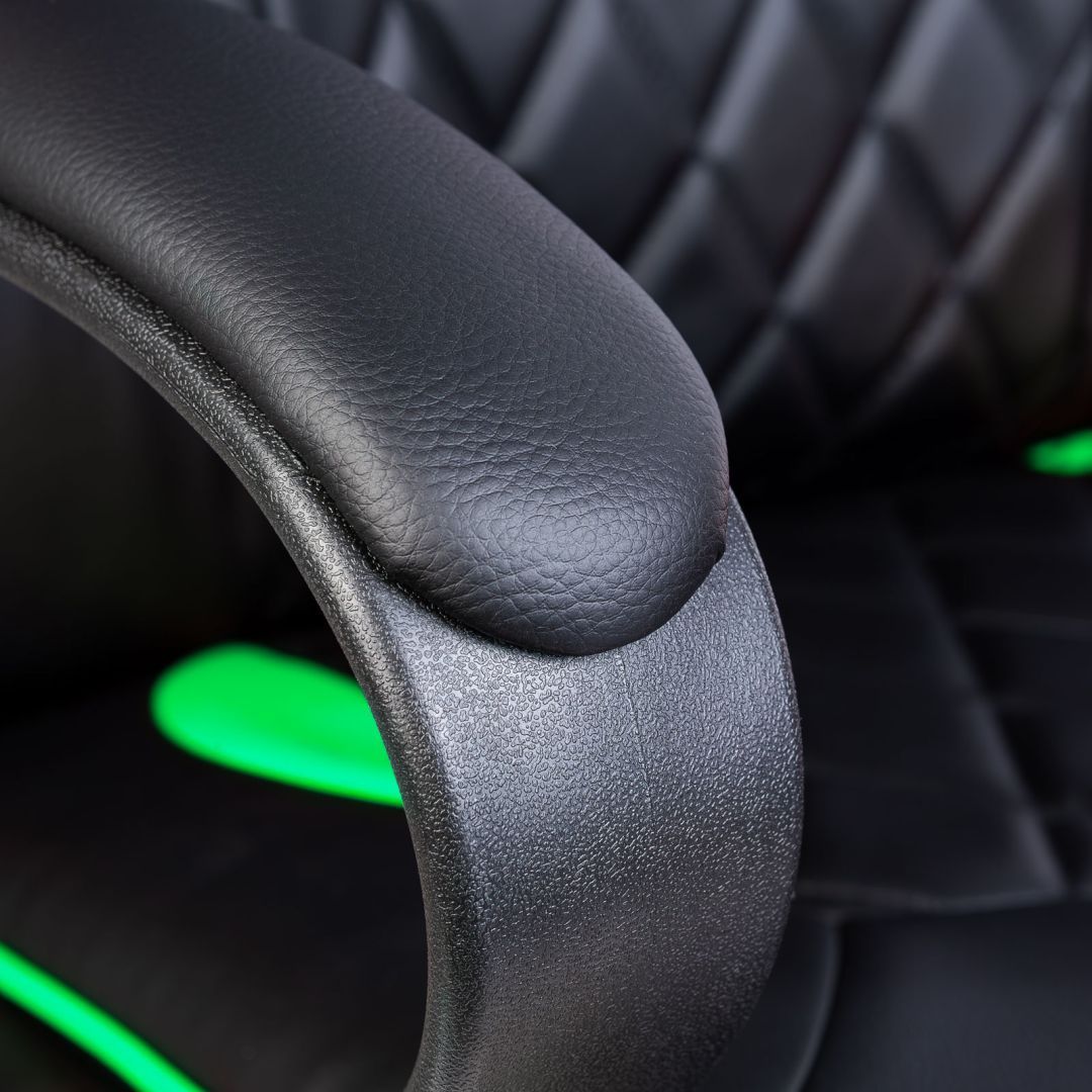 Delight BMD1116GR Gaming Chair Black/Green Delight BMD1116GR Gaming Chair Black/Green