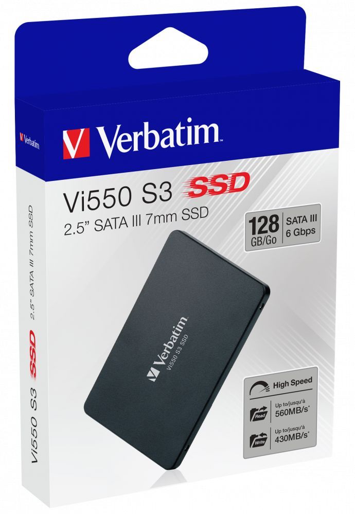 Verbatim 128GB 2,5" SATA3 Vi550 Verbatim 128GB 2,5" SATA3 Vi550