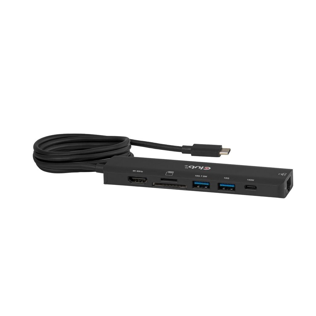 Club3D CSV-2555 7-1 USB-C to HDMI Hub 4K60Hz PD3.1 140W 1m Club3D CSV-2555 7-1 USB-C to HDMI Hub 4K60Hz PD3.1 140W 1m