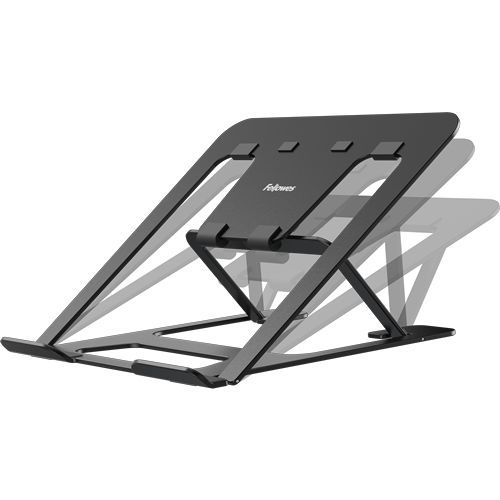Fellowes Alumia Portable Laptop Stand Black Fellowes Alumia Portable Laptop Stand Black