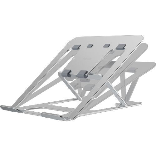Fellowes Alumia Portable Laptop Stand Silver Fellowes Alumia Portable Laptop Stand Silver