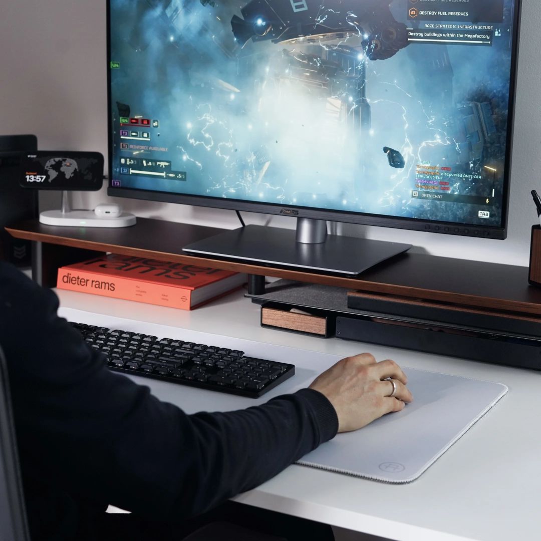 ARTIMO Desk Mat - Micro Series V2 M Egérpad White