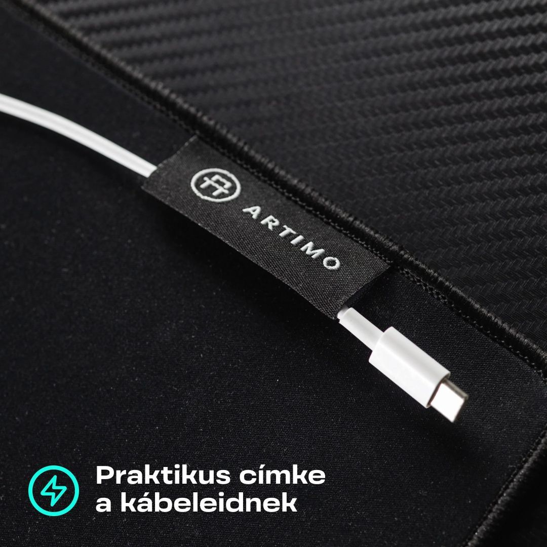 ARTIMO Desk Mat - Micro Series V2 M Egérpad Black