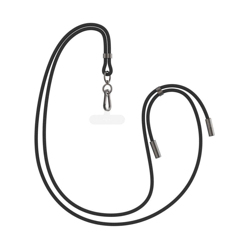 FIXED Nyakkábel USB-C/USB-C 1,6m PD 60W, fekete