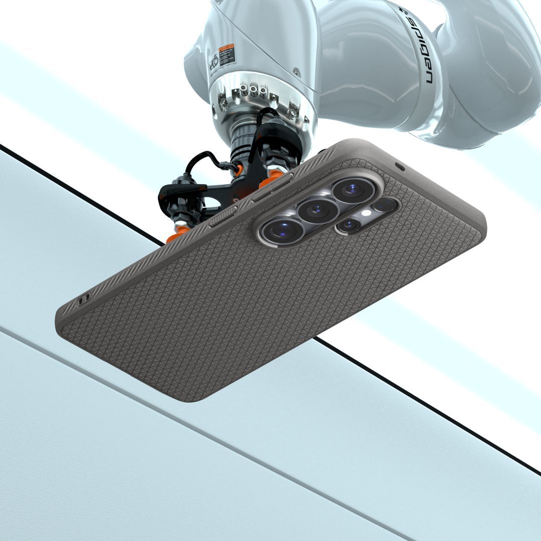 Spigen Liquid Air MagSafe case for Samsung Galaxy S26 Ultra Marble Gray