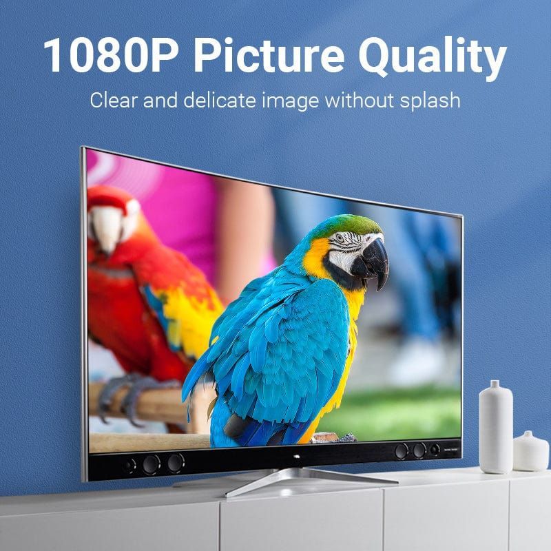 Vention DisplayPort Male to HDMI Female Adapter Black