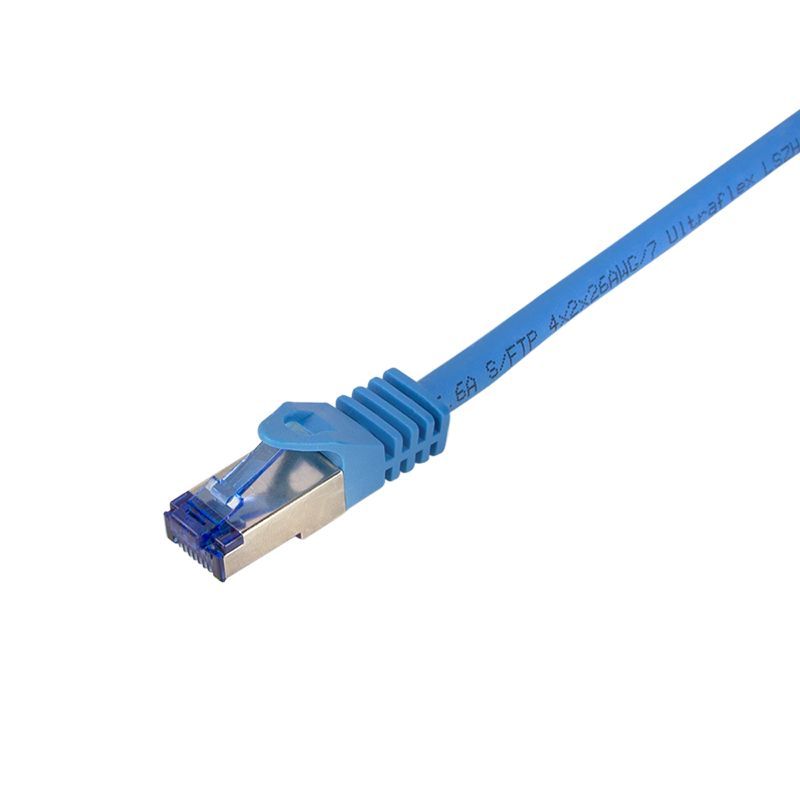 Logilink CAT6A S-FTP Patch Cable 0,25m Blue Logilink CAT6A S-FTP Patch Cable 0,25m Blue