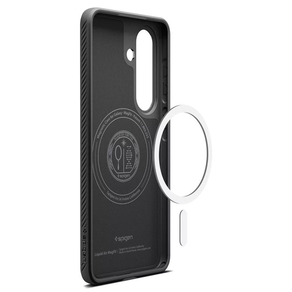 Spigen Liquid Air MagSafe case for Samsung Galaxy S26 Matte Black