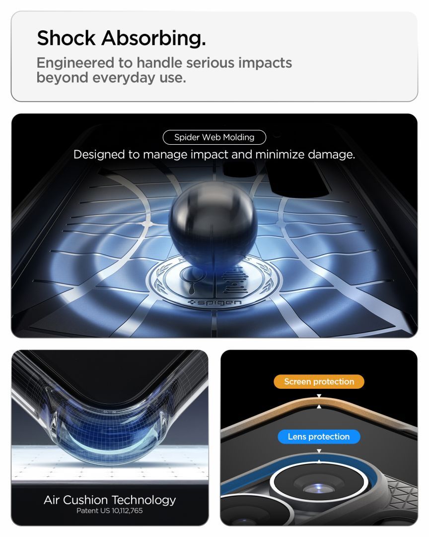 Spigen Liquid Air case for Samsung Galaxy S26 Ultra Marble Gray