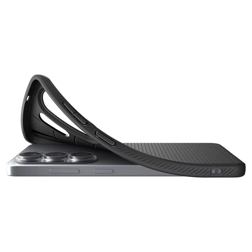 Spigen Liquid Air case for Samsung Galaxy S26 Ultra Matte Black