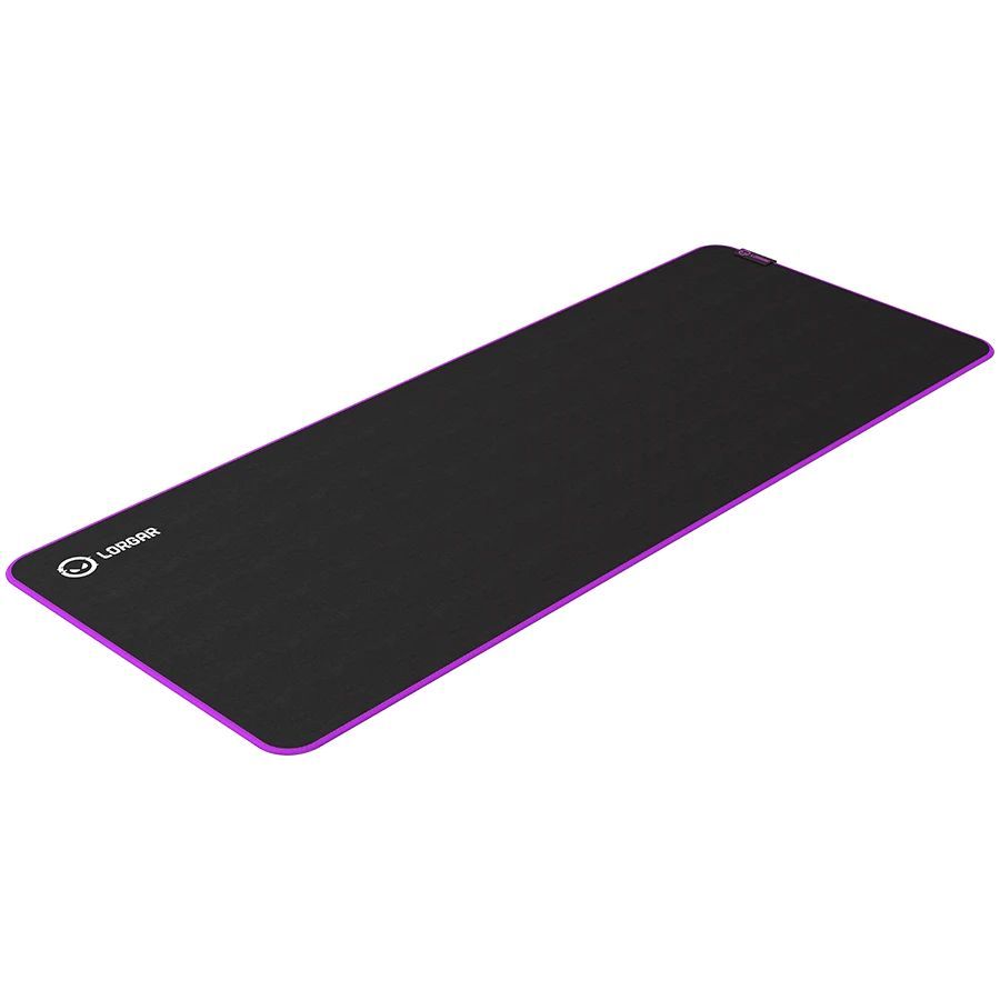 LORGAR Main 319 Egérpad Black/Purple