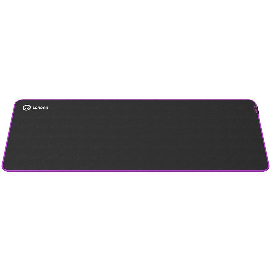 LORGAR Main 319 Egérpad Black/Purple