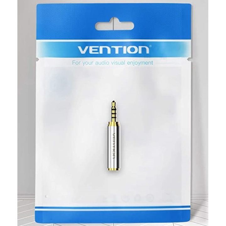Vention 2,5mm Jack to 3,5mm Jack Adapter Silver