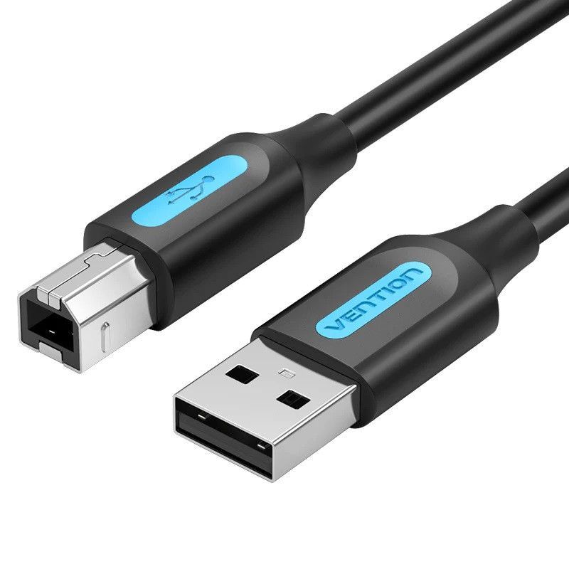 Vention USB-A to USB-B 0,5m Cable Black Vention USB-A to USB-B 0,5m Cable Black