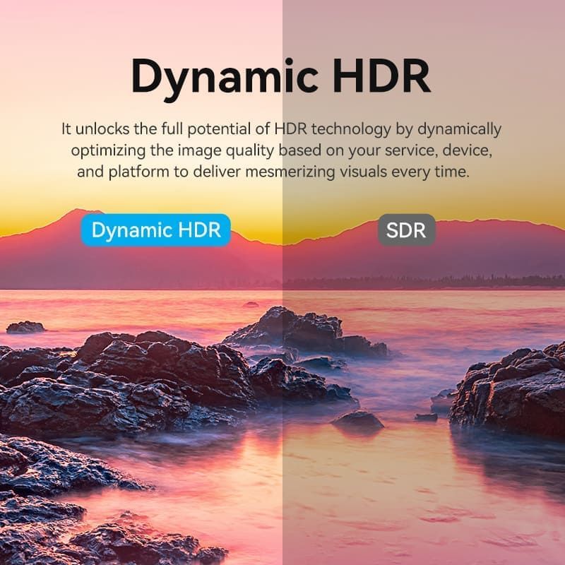 Vention 2-Port Bi-Directional 8K HDMI Switcher Grey Vention 2-Port Bi-Directional 8K HDMI Switcher Grey