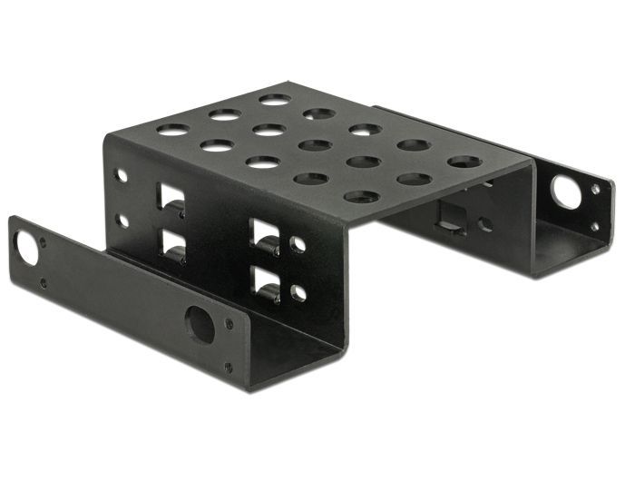 DeLock Installation frame 2x2,5" to 5,25" Black