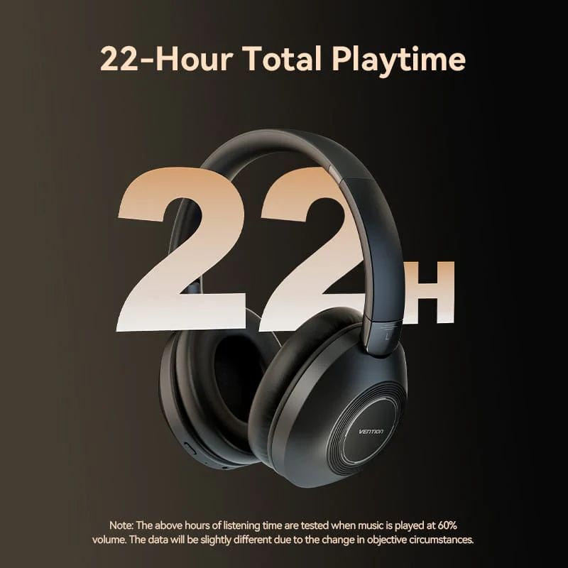 Vention SoundMate Wireless On-Ear Bluetooth Headset Black Vention SoundMate Wireless On-Ear Bluetooth Headset Black