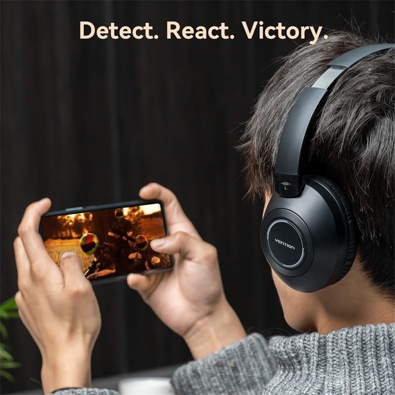 Vention SoundMate Wireless On-Ear Bluetooth Headset Black Vention SoundMate Wireless On-Ear Bluetooth Headset Black