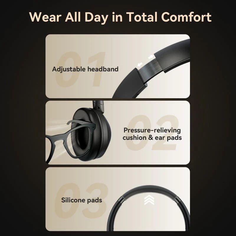 Vention SoundMate Wireless On-Ear Bluetooth Headset Black Vention SoundMate Wireless On-Ear Bluetooth Headset Black