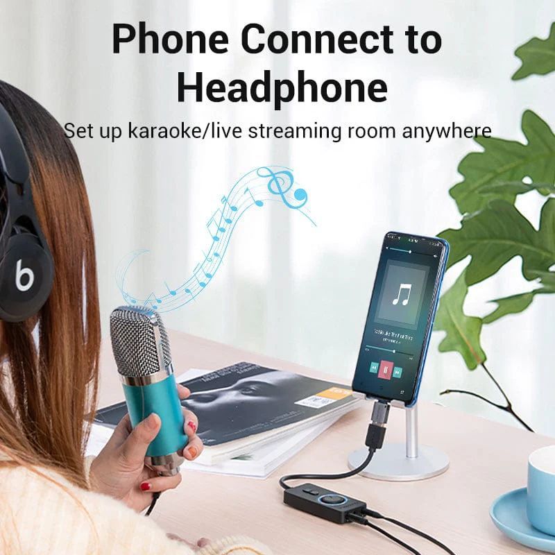 Vention CDRBF USB2.0 Hangkártya Vention CDRBF USB2.0 Hangkártya