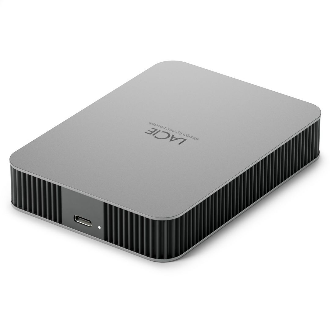 LaCie 4TB 2,5" USB3.1 Type-C Moon Silver