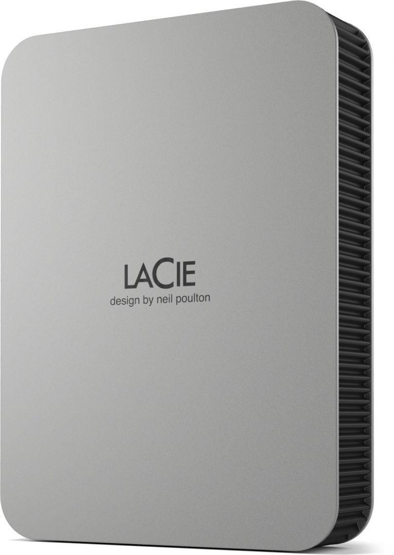 LaCie 4TB 2,5" USB3.1 Type-C Moon Silver