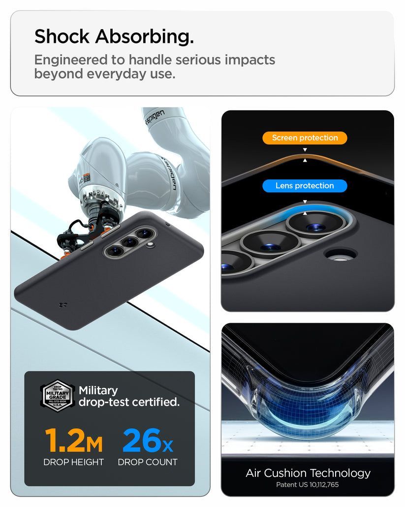 Spigen Nano Pop MagSafe case for Samsung Galaxy S26 Ultra Black Sesame