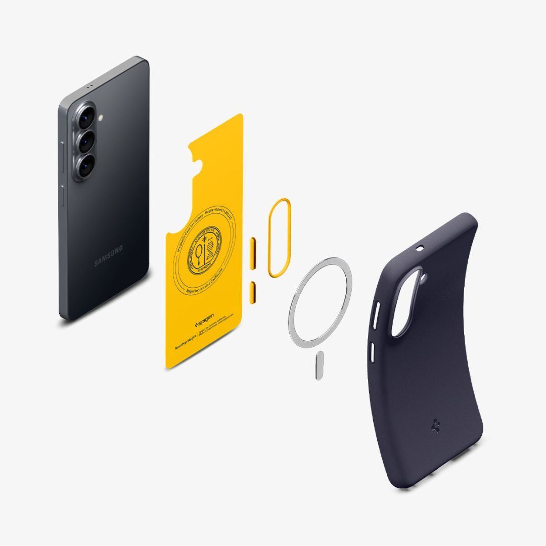 Spigen Nano Pop MagSafe case for Samsung Galaxy S26 Blueberry Navy