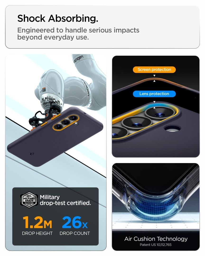 Spigen Nano Pop MagSafe case for Samsung Galaxy S26 Blueberry Navy