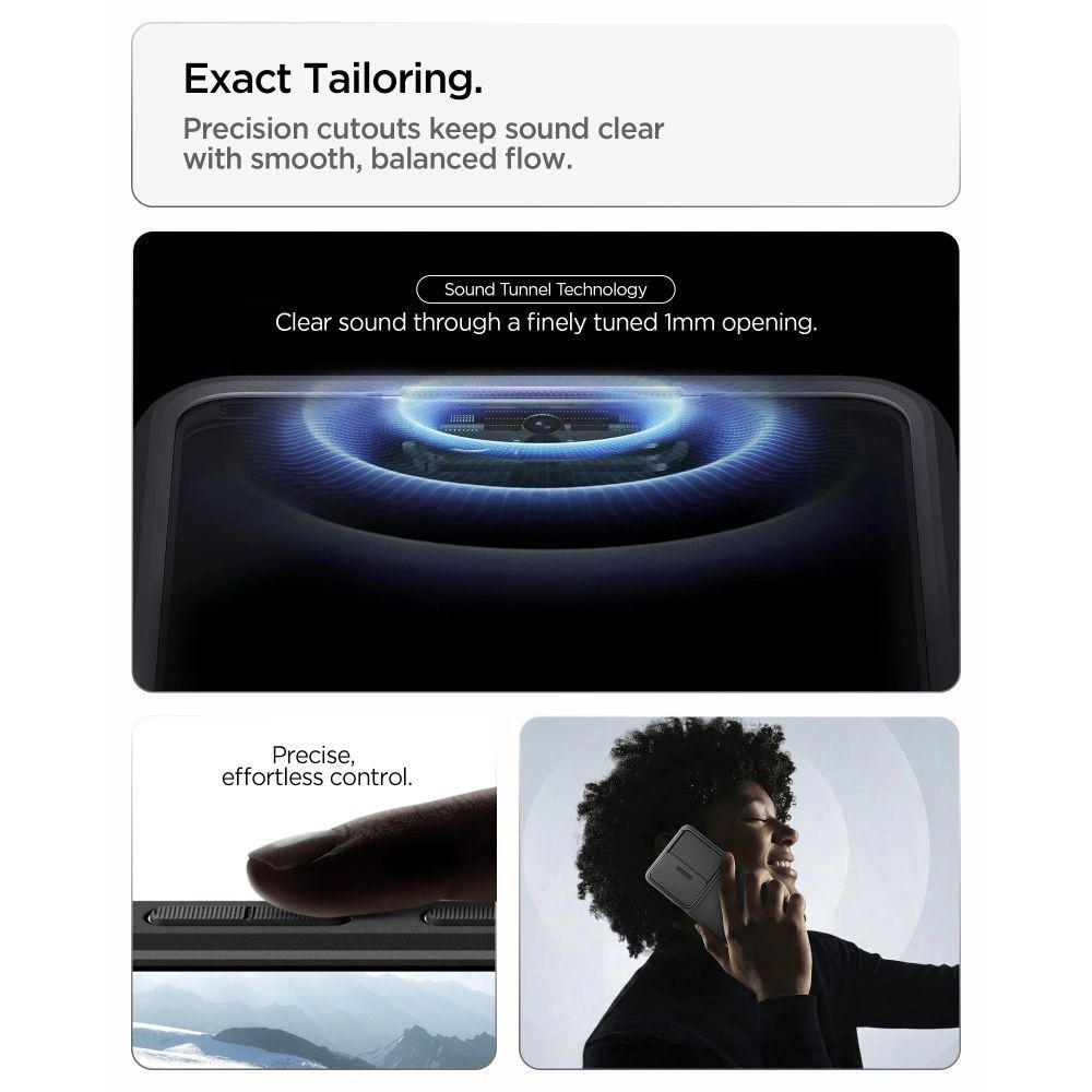 Spigen Optik Armor case for Samsung Galaxy S26 Ultra Black