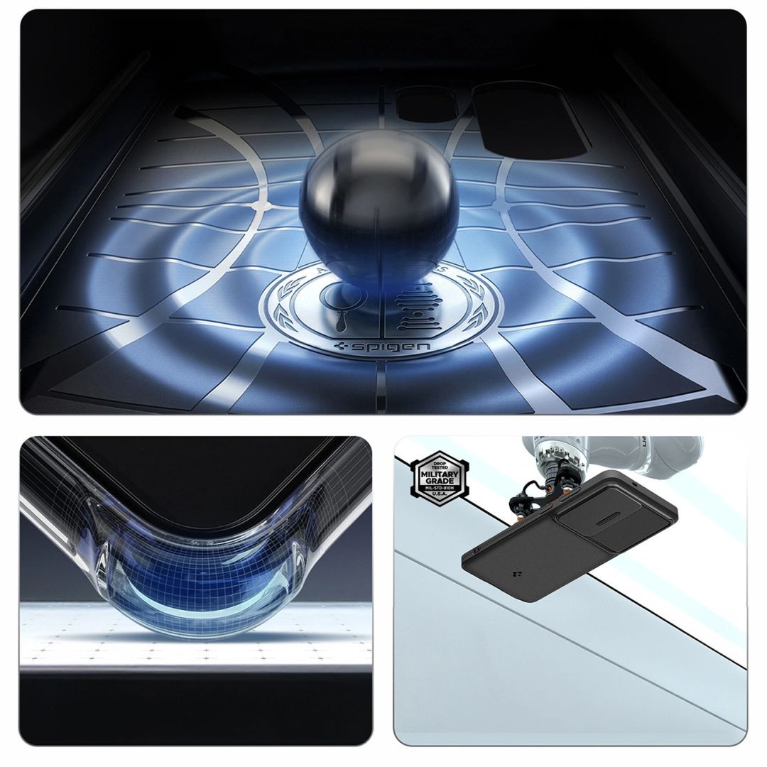 Spigen Optik Armor case for Samsung Galaxy S26 Ultra Black