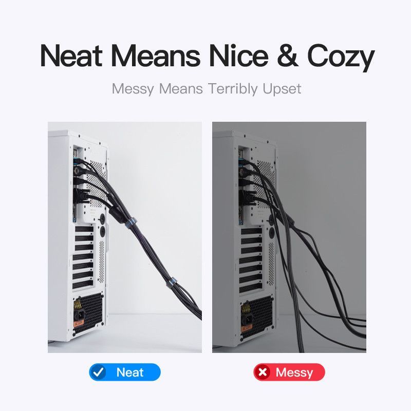 Vention Cable Tie 2m Black Vention Cable Tie 2m Black