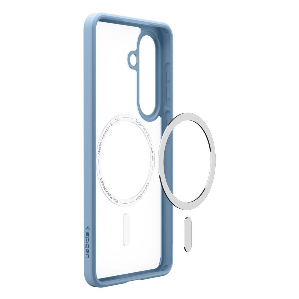 Spigen Ultra Hybrid MagSafe case for Samsung Galaxy S26+ Light Blue