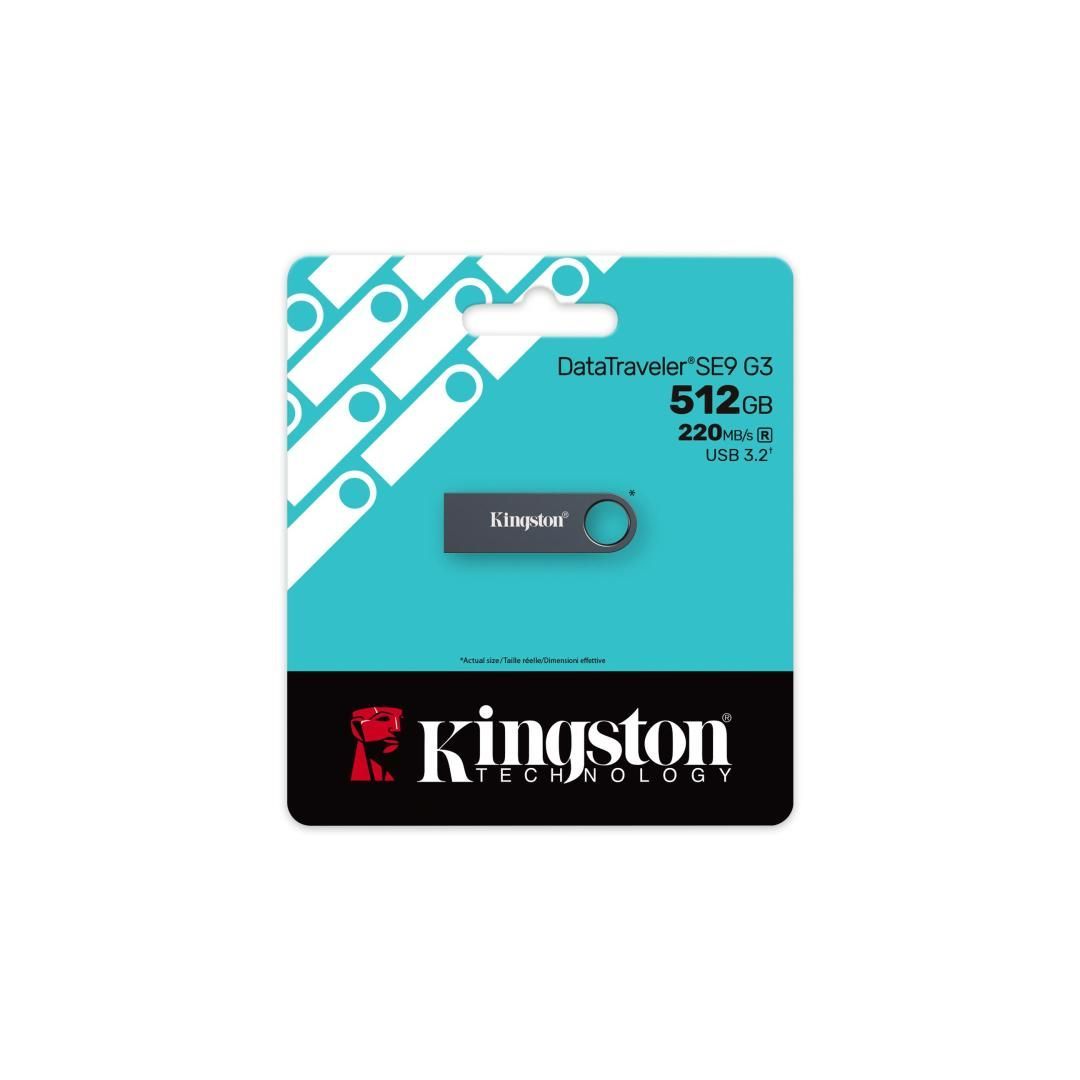 Kingston 512GB DTSE9G3 USB3.2 Dark Nickel Kingston 512GB DTSE9G3 USB3.2 Dark Nickel