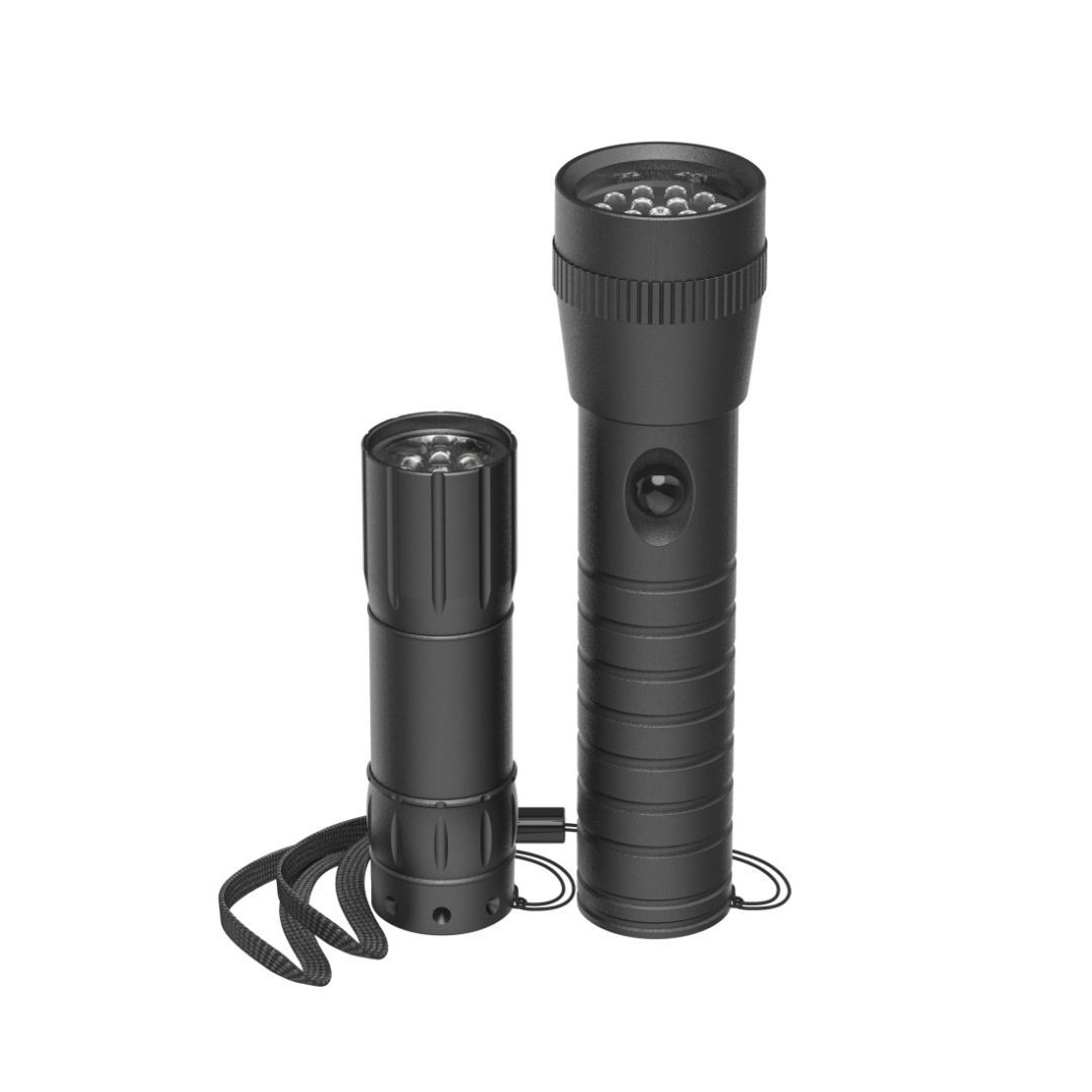 Hama FL-Duo LED zseblámpa Black (2 db) Hama FL-Duo LED zseblámpa Black (2 db)