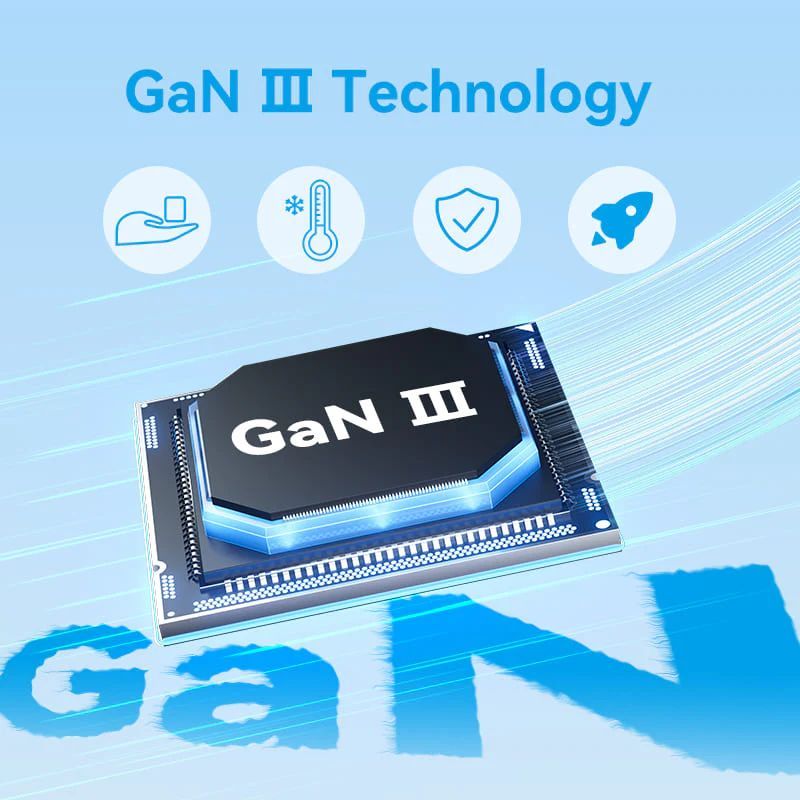 Vention 1-Port USB-C GaN Charger 20W EU-Plug White